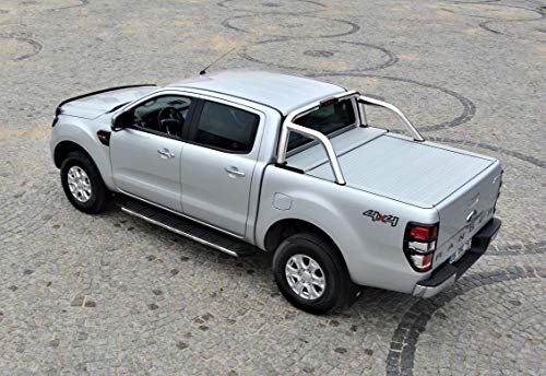 Cubreespacio de carga para Ford Ranger Limited Double Cab plata a partir de año de construcción 2012