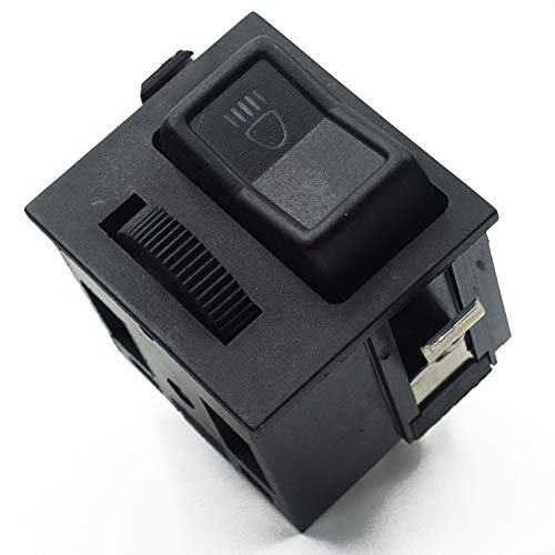 DONGMAO Interruptor de la lámpara del Faro Botón para VW Golf I 1 Cabriolet Jetta Quantum Rabbit Convertible Scirocco 1981-89 321 941 531G K H