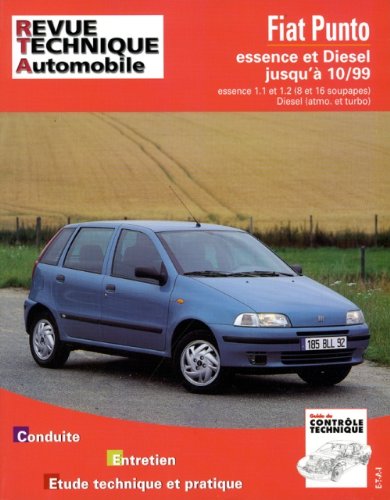 E.T.A.I - Revue Technique Automobile 566.3 - FIAT PUNTO I - 1993 à 1999