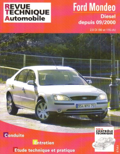E.T.A.I - Revue Technique Automobile 648 FORD MONDEO II - 2000 à 2007