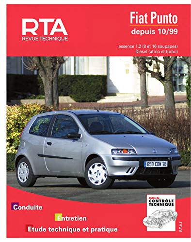 E.T.A.I - Revue Technique Automobile 739 - FIAT PUNTO II - 1999 à 2003