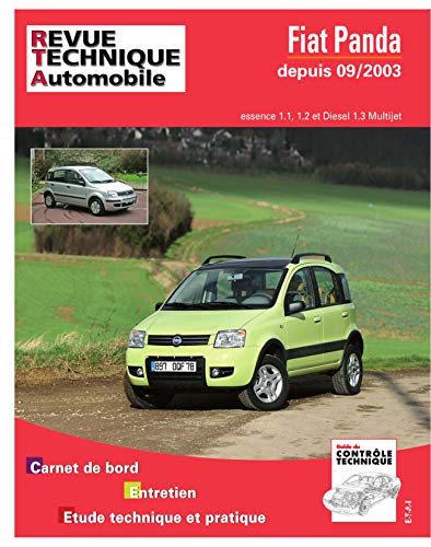 E.T.A.I - Revue Technique Automobile B706.5 - FIAT PANDA II - 2003 à 2012