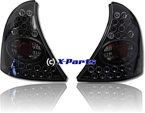 Faros traseros 1029001 Clio B, color negro Faros traseros 1029001 Clio B, color negro