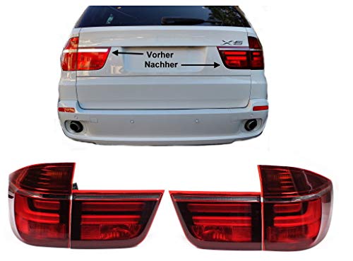Faros traseros Lightbar LED para E70 X5 rojo blanco Facelift 1029078 Faros traseros Lightbar LED para E70 X5 rojo blanco Facelift 1029078