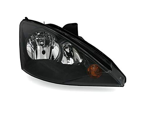 Faros VP1370P Faro derecho faro delantero lado pasajero Asamblea proyector luz delantera lámpara coche luz negro LHD compatible con Ford Focus MK1 Facelift 2001 2002 2003 2004 Faros VP1370P Faro derecho faro delantero lado pasajero Asamblea proyector luz delantera lámpara coche luz negro LHD compatible con Ford Focus MK1 Facelift 2001 2002 2003 2004
