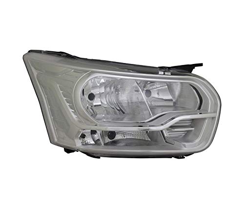 Faros VP1608P faro derecho faro lado pasajero conjunto proyector luz delantera lámpara coche cromo LHD compatible con Ford Transit 2013 2014 2015 2016 2017- Faros VP1608P faro derecho faro lado pasajero conjunto proyector luz delantera lámpara coche cromo LHD compatible con Ford Transit 2013 2014 2015 2016 2017-