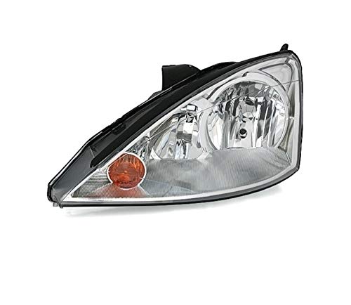Faros VP377L Faro izquierdo faro delantero lado del conductor Asamblea proyector luz delantera lámpara de coche cromo LHD compatible con Ford Focus MK1 2001 2002 2003 2004 Faros VP377L Faro izquierdo faro delantero lado del conductor Asamblea proyector luz delantera lámpara de coche cromo LHD compatible con Ford Focus MK1 2001 2002 2003 2004