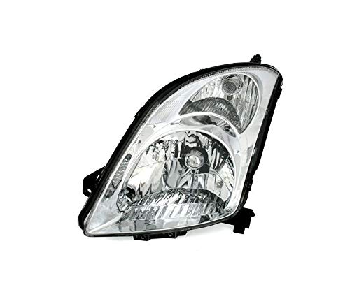 Faros VP616L Faro izquierdo faro delantero lado del conductor Asamblea proyector luz delantera lámpara de coche cromo LHD compatible con Suzuki Swift 3 2005 2006 2007 2008 2009 2010 Faros VP616L Faro izquierdo faro delantero lado del conductor Asamblea proyector luz delantera lámpara de coche cromo LHD compatible con Suzuki Swift 3 2005 2006 2007 2008 2009 2010