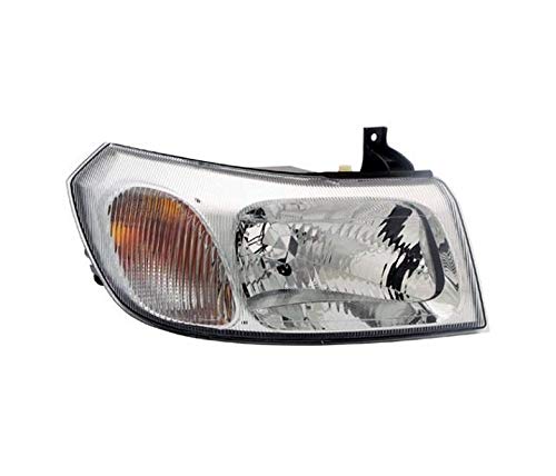 Faros VP660P Faro derecho faro lado pasajero montaje proyector luz delantera lámpara coche cromo LHD compatible con Ford Transit 2000 2002 2003 2004 2005 2006 Faros VP660P Faro derecho faro lado pasajero montaje proyector luz delantera lámpara coche cromo LHD compatible con Ford Transit 2000 2002 2003 2004 2005 2006