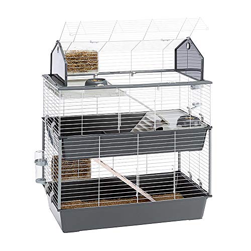 FERPLAST JAULA 3 PISOS PARA CONEJOS CAGE BARN 100 WHITE