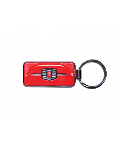 Fiat 500 Estuche de Llaves, Rojo (Rojo) - FIKR41