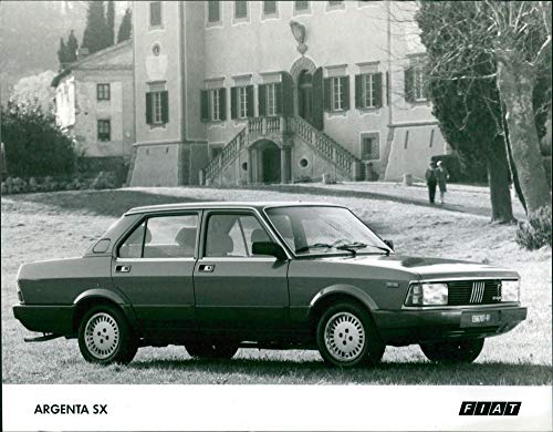 Fiat Argenta SX. - Vintage Press Photo