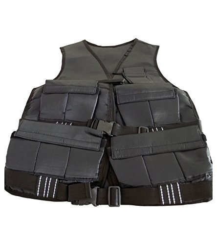 Fitness House FH Chaleco lastrado, Unisex Adulto, Gris, Talla Única Fitness House FH Chaleco lastrado, Unisex Adulto, Gris, Talla Única