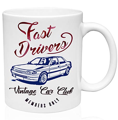 Ford escort ghia fast drivers p 11oz Taza de café de cerámica de alta calidad