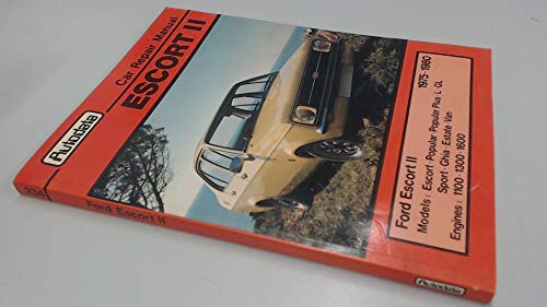 Ford Escort II 1975-80 Workshop Manual