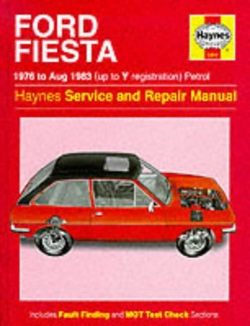 Ford Fiesta 1976-83 Service and Repair Manual (Haynes Service and Repair Manuals) by J. H. Haynes (1-Sep-1988) Paperback