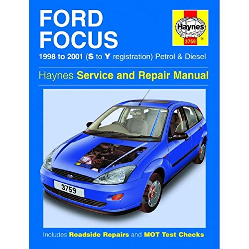 Ford Focus Petrol & Diesel (98 - 01) Haynes Repair Manual Ford Focus Petrol & Diesel (98 - 01) Haynes Repair Manual