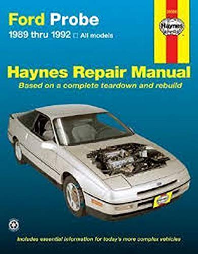 Ford Probe (89 - 92) (Haynes Automotive Repair Manuals)