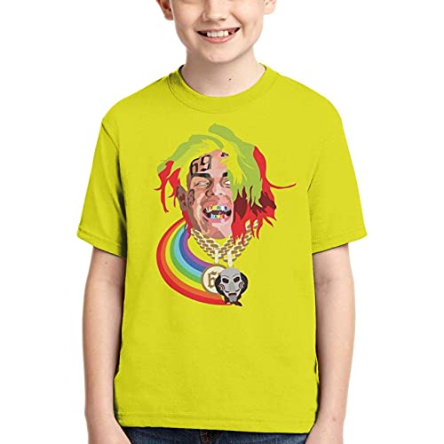 Hdadwy Camiseta para niños 6i-X9i-Ne Camiseta Tops Camiseta con Estampado 3D para niños y niñas