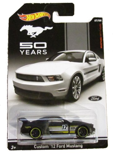 Hot Wheels - Mustang Fifty Years - 07/08 - Custom '12 Ford Mustang by Hot Wheels