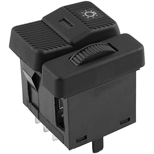 interruptor de faro de automóvil, Interruptor de la linterna del coche para V-W Pa-ssat B3 B4 Po-lo Transporter Euro-van interruptor de faro de automóvil, Interruptor de la linterna del coche para V-W Pa-ssat B3 B4 Po-lo Transporter Euro-van
