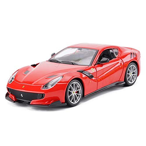 Juguete 1:24 Ferrari-F12-TDF Aleación de la aleación Modelo de vehículo de juguete, regalo para niños juguete interesante para niños mayores de 8 años (color: rojo) Modelo de juguete ( Color : Red )