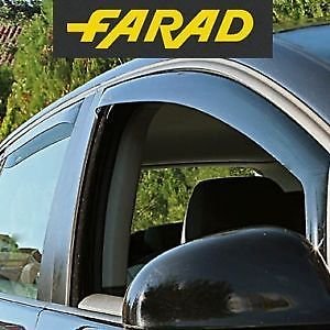 Kit 4 Deflectores de aire viento FARAD delanteros/traseros Fiat Panda (5 P) a partir de 2012