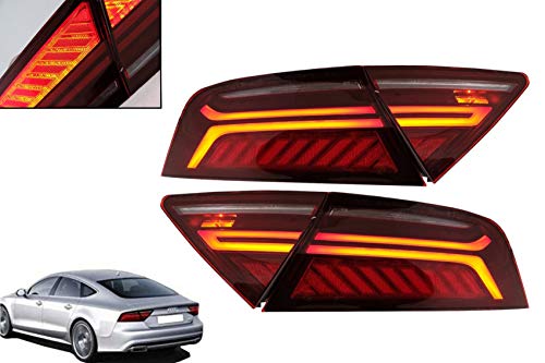 Kitt tlaua74g – Faros traseros LED, color rojo/gris