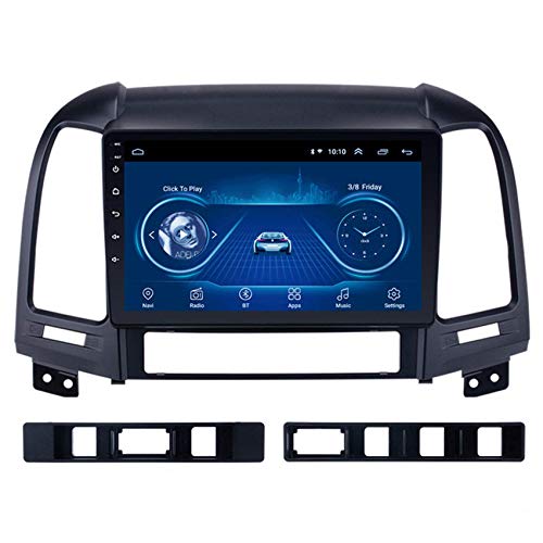 KLL 2DIN Radio estéreo de Coche 1080P Pantalla táctil para Hyundai Santa FE 2005-2012 Apoyo navegación GPS MP5 FM Am DSP Controles en el Volante Manos Libres Bluetooth Entrada AUX KLL 2DIN Radio estéreo de Coche 1080P Pantalla táctil para Hyundai Santa FE 2005-2012 Apoyo navegación GPS MP5 FM Am DSP Controles en el Volante Manos Libres Bluetooth Entrada AUX