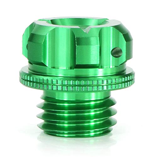 LCBIAO® Aceite del Motor Una Tapa de Filtro para Triumph Daytona 675 / R 955i Speed ​​Triple Tiger 800 XC Explorer 1200 Thruxton 900 Bonneville Bobber (Color : Green)