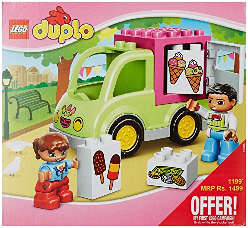 LEGO Duplo - El camión de los Helados, Multicolor (10586)
