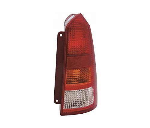 Luz trasera derecha compatible con Ford Focus MK1 Turnier Estate 1998 1999 2000 2001 2002 2003 2004 VT825P lado derecho trasero luz trasera Asamblea lado pasajero lado rojo blanco