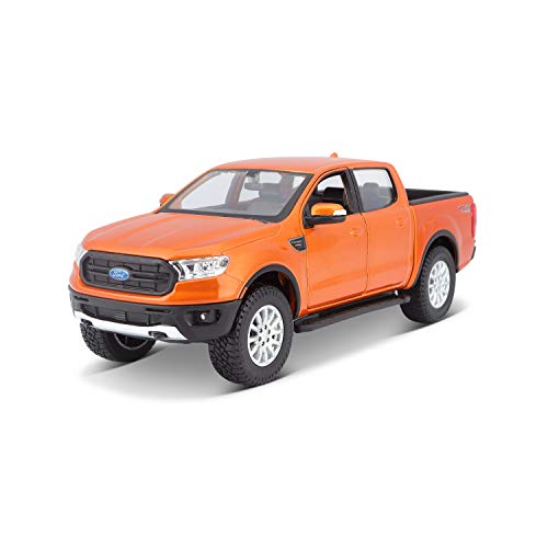 Maisto 531521 Ford Ranger - Coche a Escala 1:27, Color Naranja