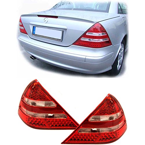 Mercedes SLK R170 LED Faros traseros Rojo Transparente