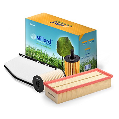 Millard Filters MZ-4643 - Kit de filtros para Octavia 2, Superb 2 y Passat, Touran