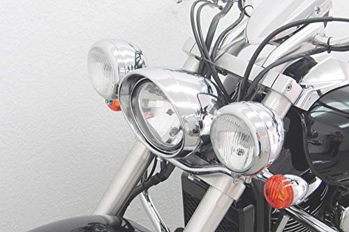 Motorize-Fehling - Soporte de lámpara para Faros adicionales para Suzuki Intruder M800 05-09