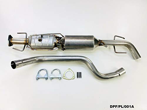 NTY Filtro de partículas Diesel DPF para Opel/Vauxhall Zafira B 1.9CDTi DPF/PL / 001A