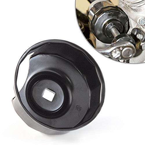 Oil Filter Cap Wrench para Harley Davidson Oil Filters con 76 x 14 flutes (Crank Sensor)