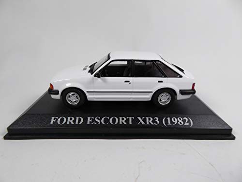 OPO 10 - Coche 1/43 Compatible con Ford Escort XR3 1982 Blanco (RBA45)