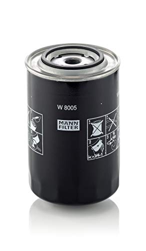 Original MANN-FILTER Filtro de aceite lubricante W 8005 - Para maquinaria industrial, agrícola y de construcción