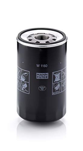 Original MANN-FILTER Filtro de aceite W 1160 – Para camiones, Autobuses y vehículos de utilidad