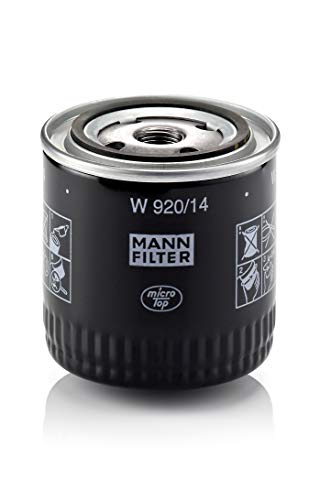 Original MANN-FILTER Filtro de aceite W 920/14 – Para automóviles