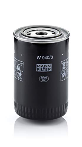 Original MANN-FILTER Filtro de aceite W 940/3 – Para automóviles