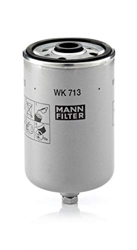 Original MANN-FILTER Filtro de Combustible WK 713 – Para automóviles y Vehículos de utilidad