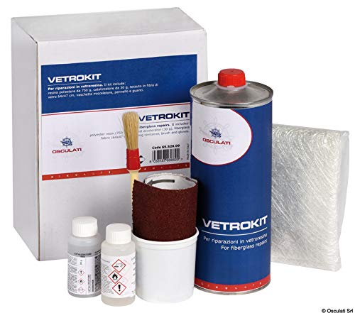 Osculati Vetrokit Resina 800 g (Kit for Fiberglass Repair 800 g)