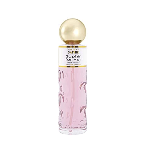 PARFUMS SAPHIR For Her - Eau de Parfum con vaporizador para Mujer - 200 ml