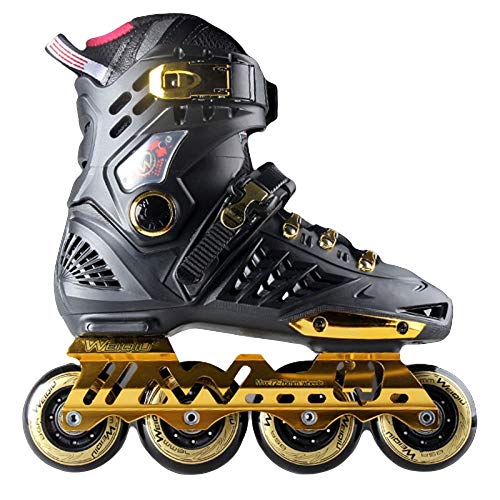 Patines en Línea Infantiles Ajustables For las láminas del rodillo Inline Skate Zapatos adultos de fila única for hombres y mujeres profesionales en línea patinaje de velocidad Zapatos Principiante de Patines en Línea Infantiles Ajustables For las láminas del rodillo Inline Skate Zapatos adultos de fila única for hombres y mujeres profesionales en línea patinaje de velocidad Zapatos Principiante de