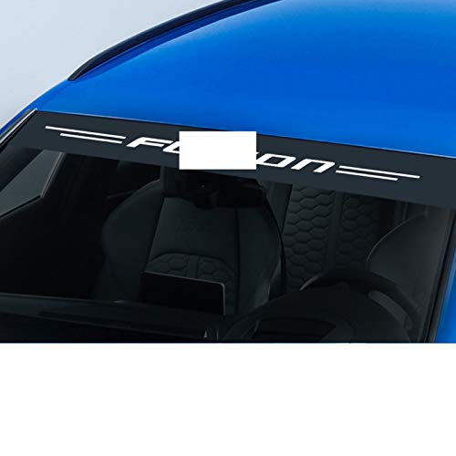Pegatinas de Vinilo para Parasol de Coche, para Ford Fiesta Mondeo Fusion Explorer Escape Shelby Ecosport Kuga Mustang Accesorios