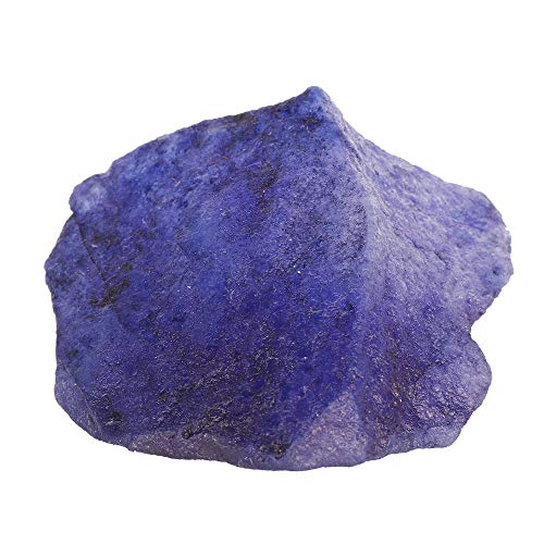 Piedra Preciosa de Zafiro Azul Natural certificada Cristal curativo en Bruto 201.00 CT Zafiro para Envoltura de Alambre