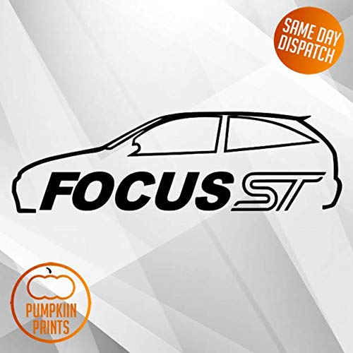 Pumpkiin Prints MK1 Focus - Adhesivo para Focus ST170 | Zetec | 3 puertas